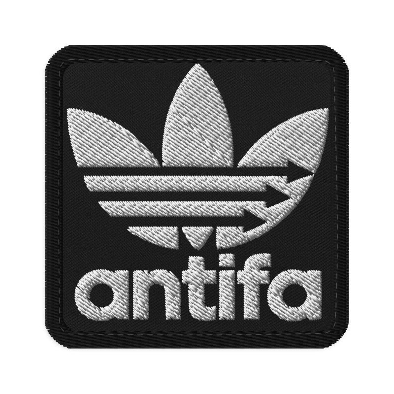 Antifa Three Stripes nášivka na suchý zip