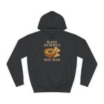 Make Hummus Not War unisex mikina