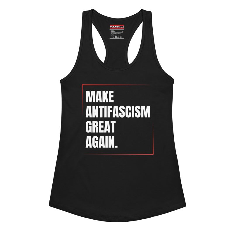 Make Antifascism Great Again dámské tílko racerback