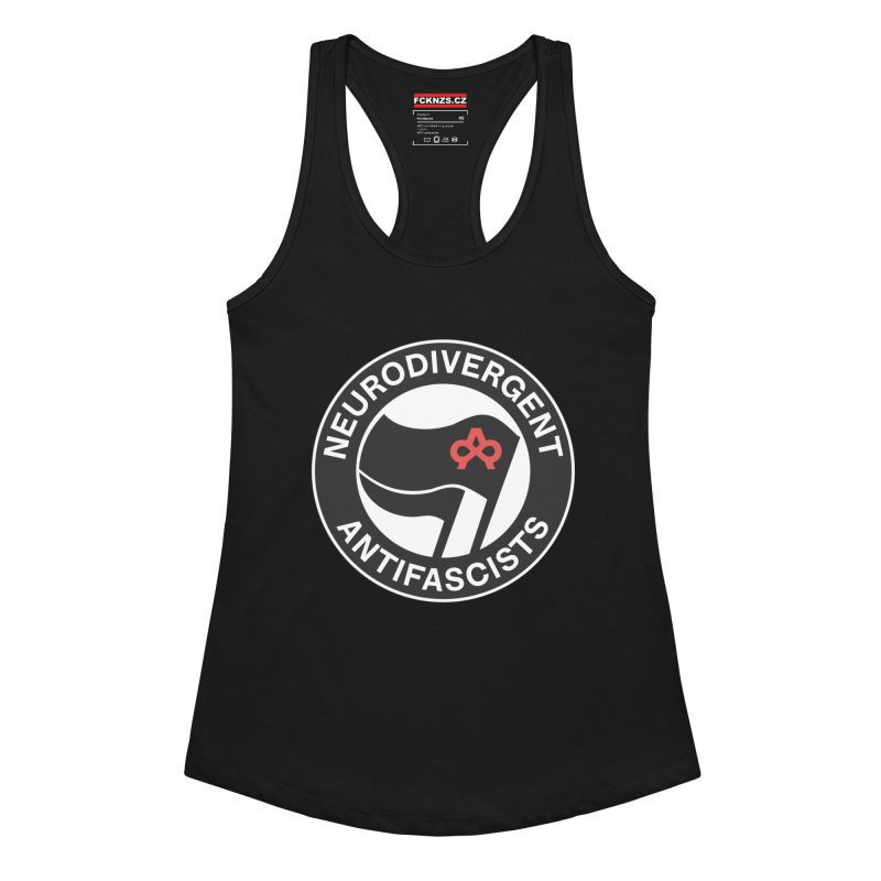 Neurodivergent Antifascists dámské tílko racerback