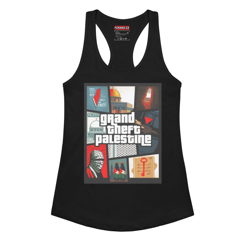 Grand Theft Palestine dámské tílko racerback