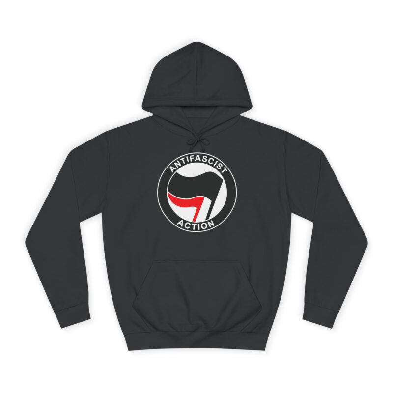 Antifascist Action unisex mikina s kapucí