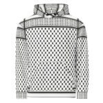 Kufiya (Keffiyeh) recyklovaná unisex mikina