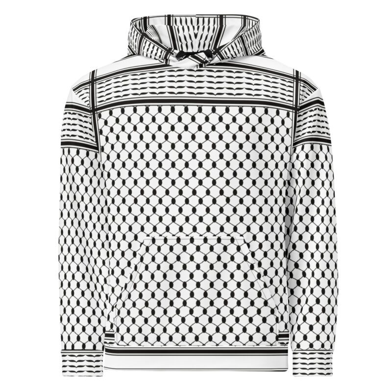 Kufiya (Keffiyeh) recyklovaná unisex mikina